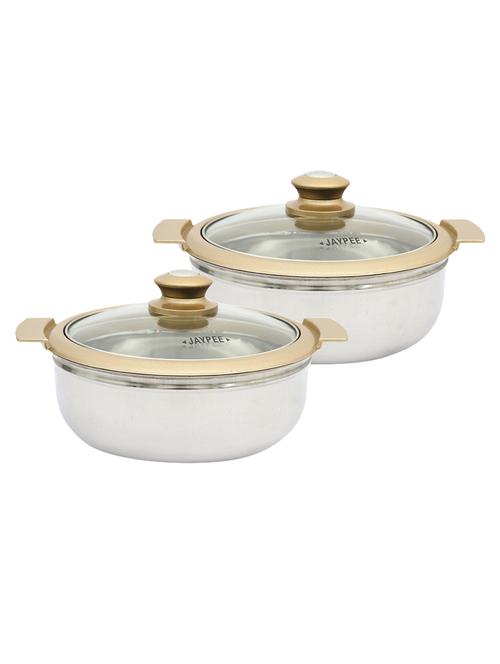 metallica twin neo (1000, 1000 ml) casserole set  gold - 14886126 - Very Small Image - 1