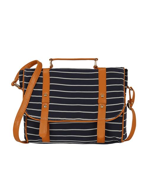 blue canvas sling bag - 14889960 - Very Small Image - 1
