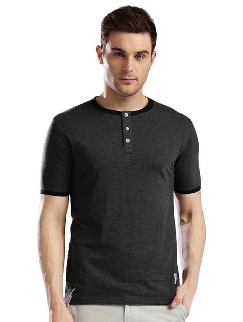 grey cotton t-shirt - 14890637 - Very Small Image - 1