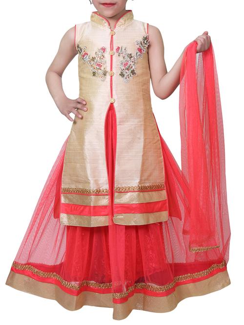 pink embroidered lehnga choli - 14892915 - Very Small Image - 1