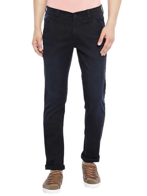 black denim washed jeans - 14896142 - Very Small Image - 1