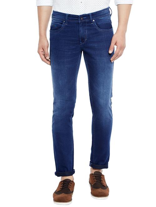 blue denim washed jeans - 14896145 - Very Small Image - 1