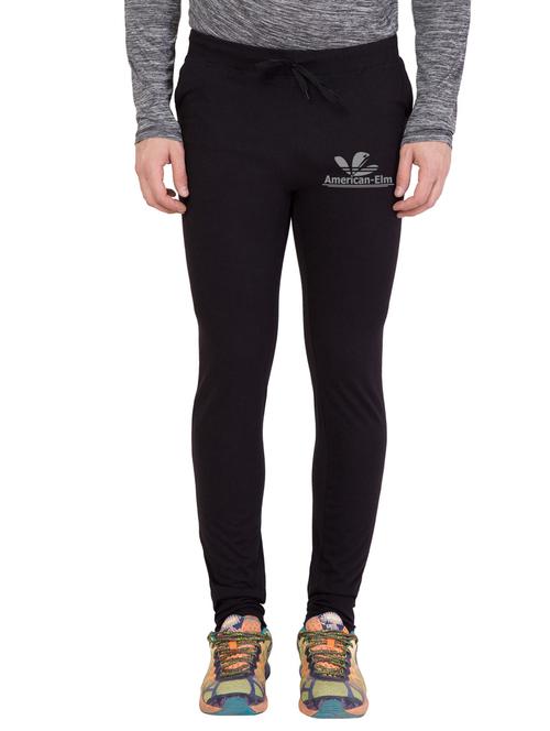 black cotton  full length track pant - 14898668 - Very Small Image - 1