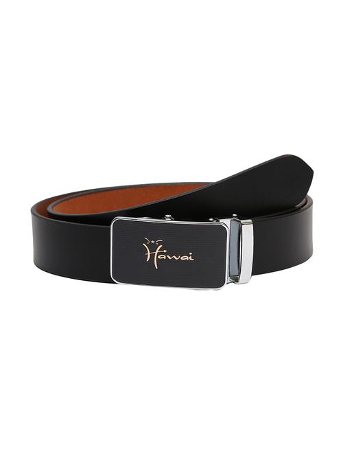 black leather belt - 14902130 - Very Small Image - 1
