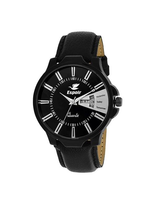 espoir analog black dial men's watch - ryan0507 - 14903090 - Very Small Image - 1