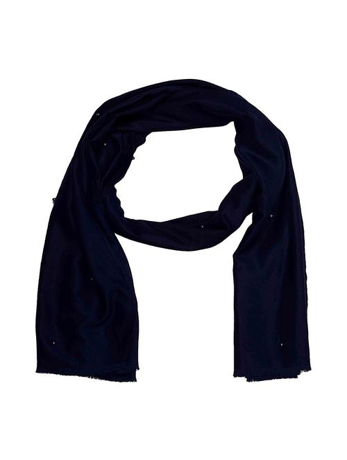 blue cotton stole - 14904526 - Very Small Image - 1