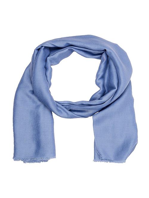 blue cotton stole - 14904560 - Very Small Image - 1
