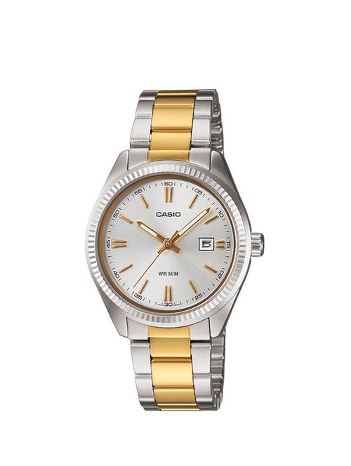 casio silver dial analog  watch for women - a478 - 14908041 - Very Small Image - 1