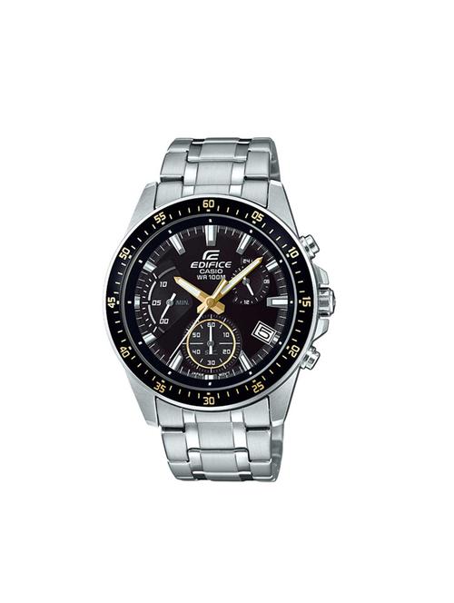 casio black dial chronograph  watch for men - ex389 - 14908053 - Very Small Image - 1