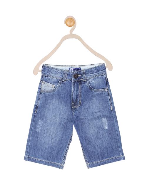 blue cotton three fourth - 14908391 - Very Small Image - 1