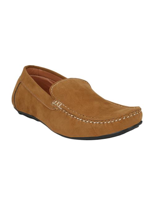 tan suede slip on loafer - 14908767 - Very Small Image - 1