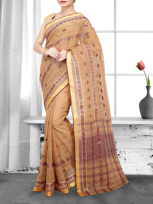 tant handloom saree - 14910181 - Very Small Image - 1