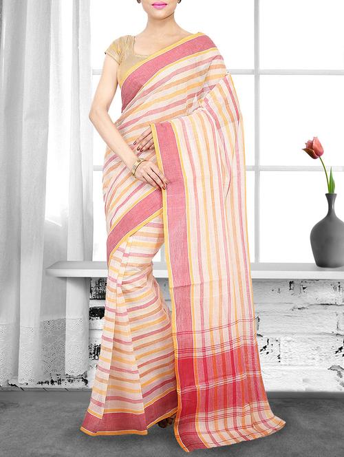 tant handloom saree - 14910205 - Very Small Image - 1
