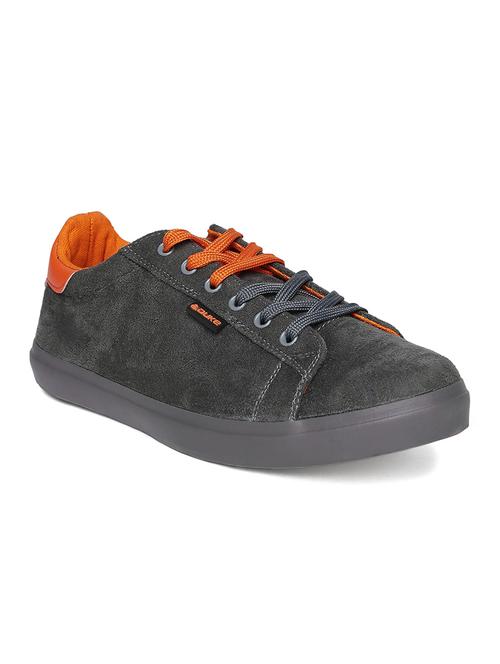 grey suede lace up sneaker - 14912953 - Very Small Image - 1