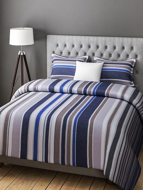 cotton double bedsheet with 2 pillow covers - 14916121 - Very Small Image - 1