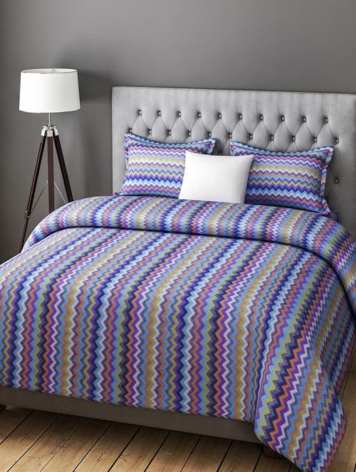 cotton double bedsheet with 2 pillow covers - 14916159 - Very Small Image - 1