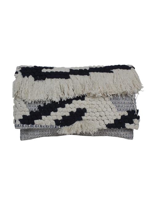 white cotton regular clutch - 14916666 - Very Small Image - 1