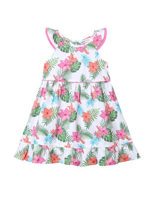 key hole back tropical frock - 14920778 - Very Small Image - 1