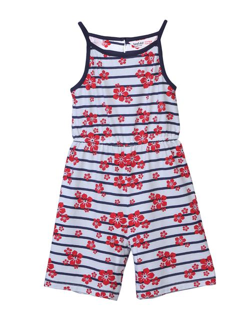 multi colored cotton  playsuit - 14920836 - Very Small Image - 1