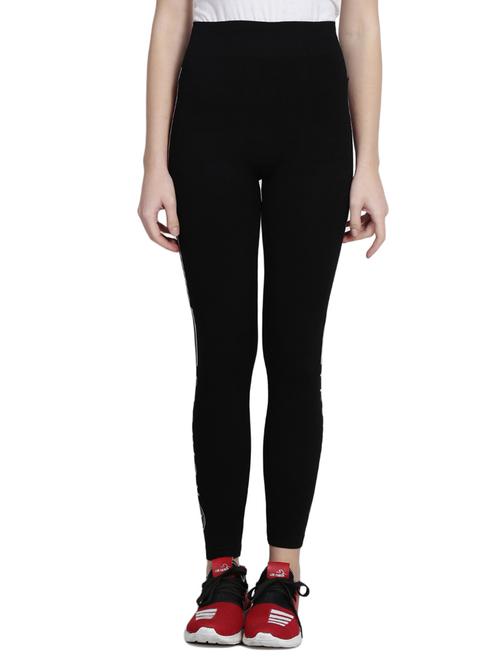 black cotton track pants - 14921359 - Very Small Image - 1