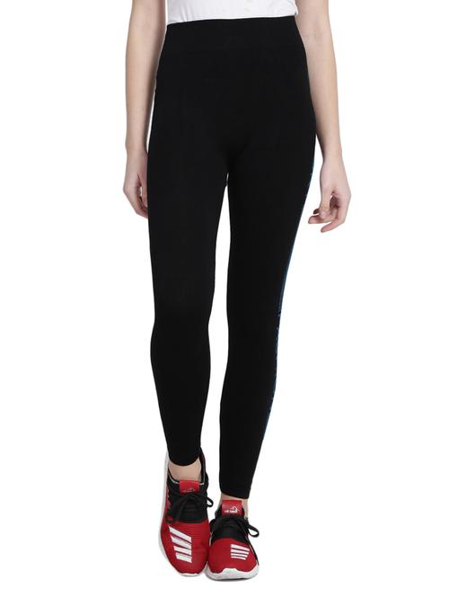 black cotton track pants - 14921366 - Very Small Image - 1