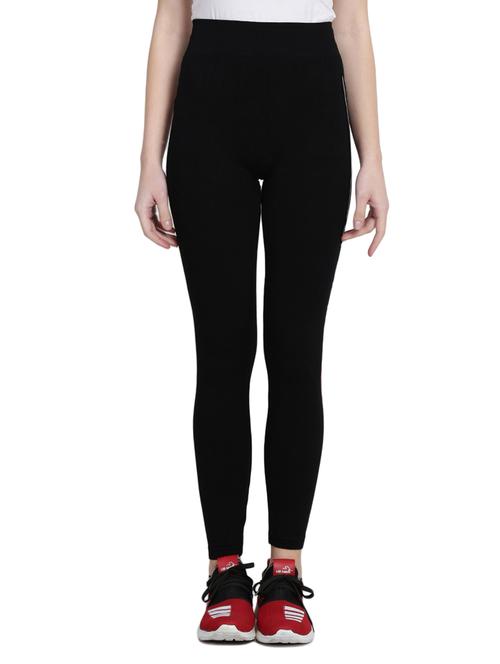 black cotton track pants - 14921377 - Very Small Image - 1