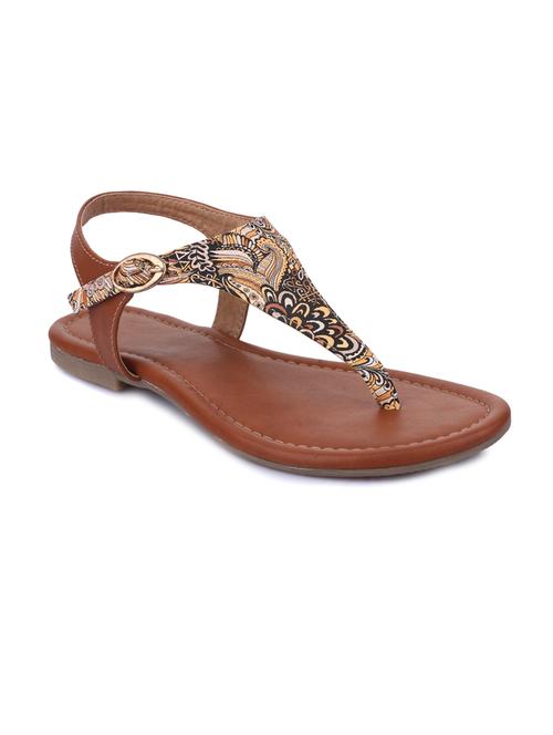 tan ankle  strap sandal - 14925444 - Very Small Image - 1