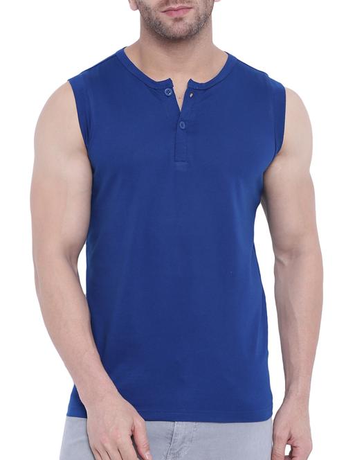 blue cotton tshirt - 14926492 - Very Small Image - 1