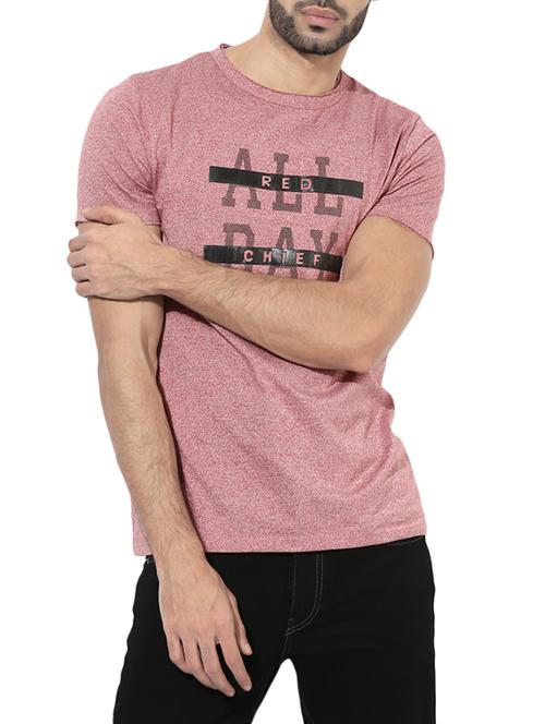 red cotton t-shirt - 14930551 - Very Small Image - 1