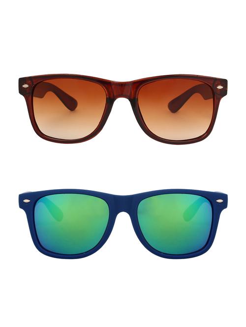 abner combo of wayfarer & wayfarer sunglasses - 14930806 - Very Small Image - 1