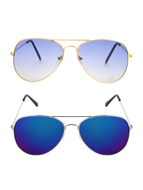 abner combo of aviator & aviator sunglases - 14930811 - Very Small Image - 1