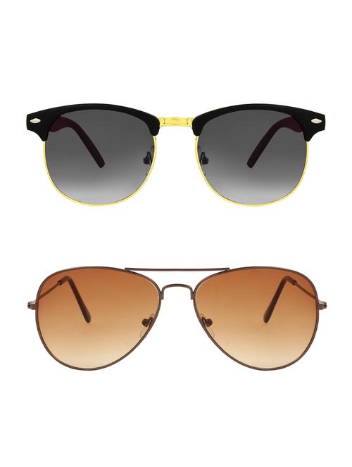 abner combo of clubmaster & aviator sunglasses - 14930865 - Very Small Image - 1