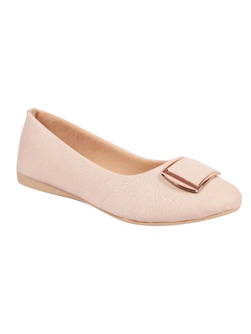beige leatherette ballerina - 14931444 - Very Small Image - 1