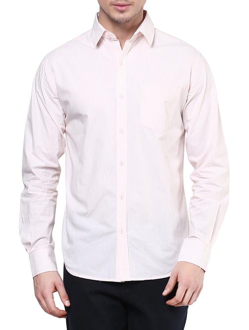 pink cotton casual shirt - 14933629 - Very Small Image - 1