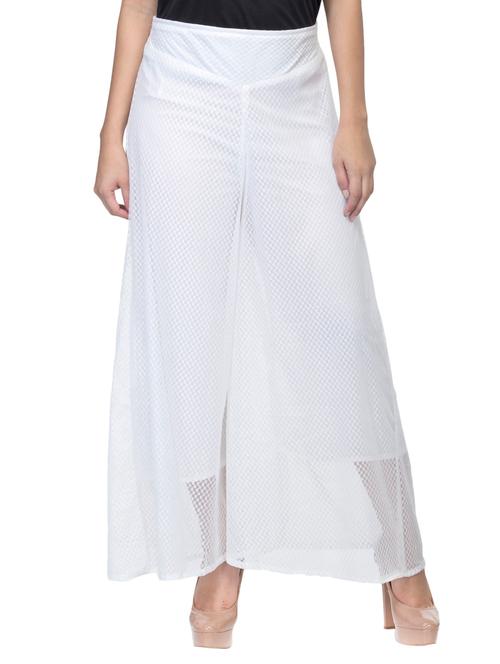 solid white palazzo - 14936741 - Very Small Image - 1