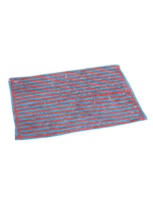 striped cotton mat - 14937034 - Very Small Image - 1