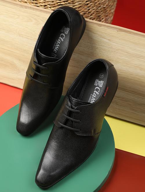 black leather formal derby - 14938517 - Very Small Image - 1