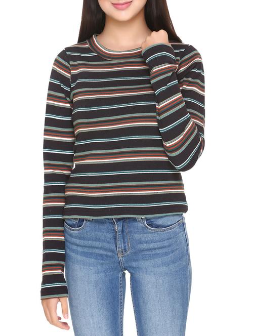 black striped tee - 14942677 - Very Small Image - 1