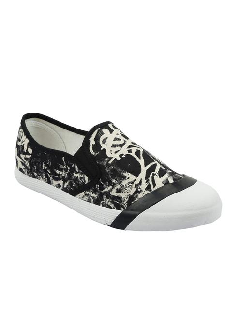 black canvas casual slipon - 14946330 - Very Small Image - 1