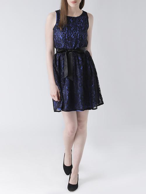 women's fit & flare floral dress - 14947525 - Very Small Image - 1