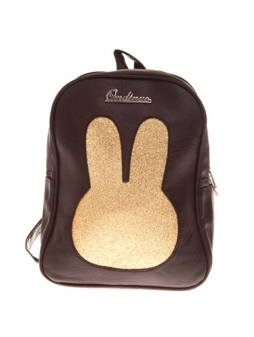 black leatherette (pu) regular backpack - 14947872 - Very Small Image - 1