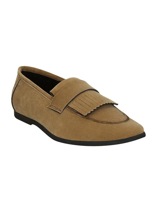 tan suede casual slipon - 14948468 - Very Small Image - 1