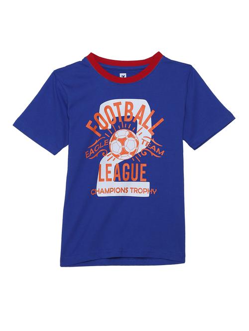 blue cotton tshirt - 14951564 - Very Small Image - 1