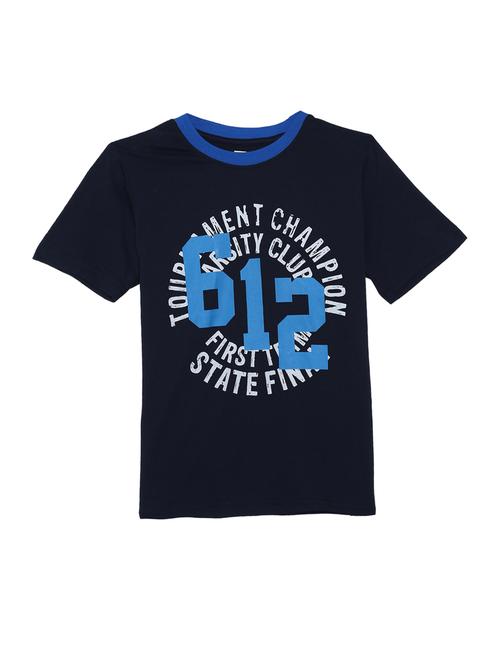 blue cotton tshirt - 14951568 - Very Small Image - 1
