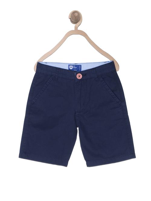 blue cotton shorts - 14951681 - Very Small Image - 1
