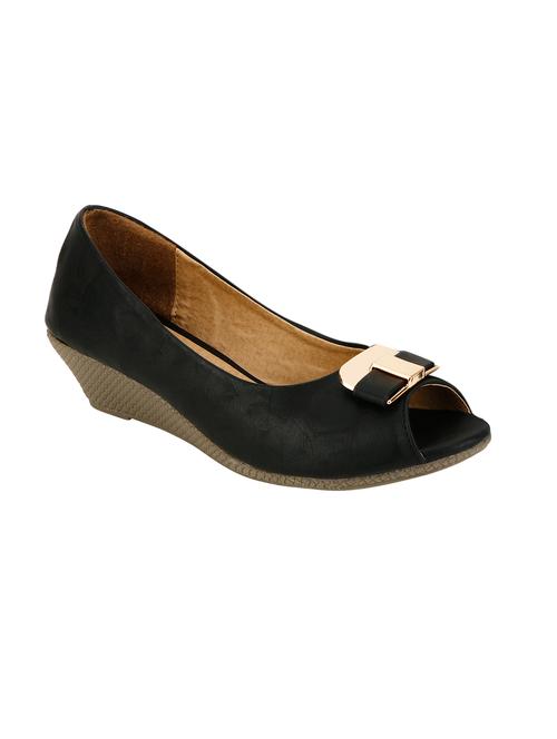 black closed back wedge - 14953556 - Very Small Image - 1