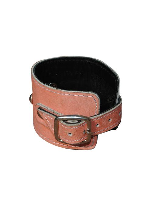 powder pink leather bracelet - 14953848 - Very Small Image - 1