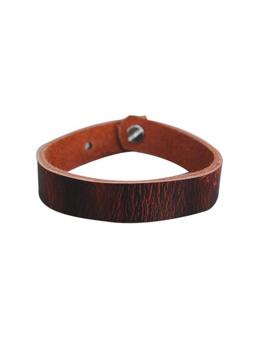 brown leather bracelet - 14953862 - Very Small Image - 1