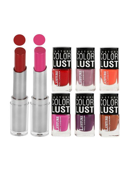 ramble set of 2 lipstick & 6 nail polish - 14953959 - Very Small Image - 1