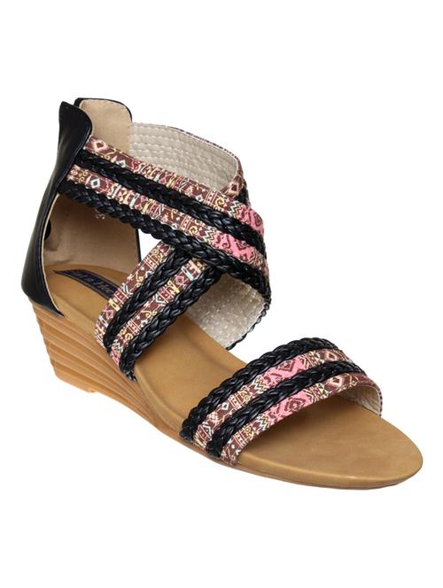 black closed back wedge - 14960818 - Very Small Image - 1